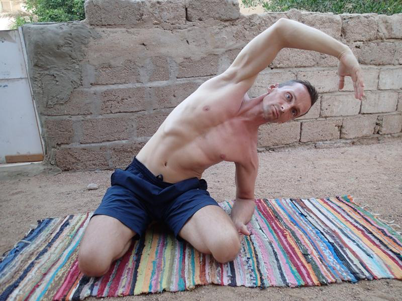 Abdominal and Back Stretch 1a